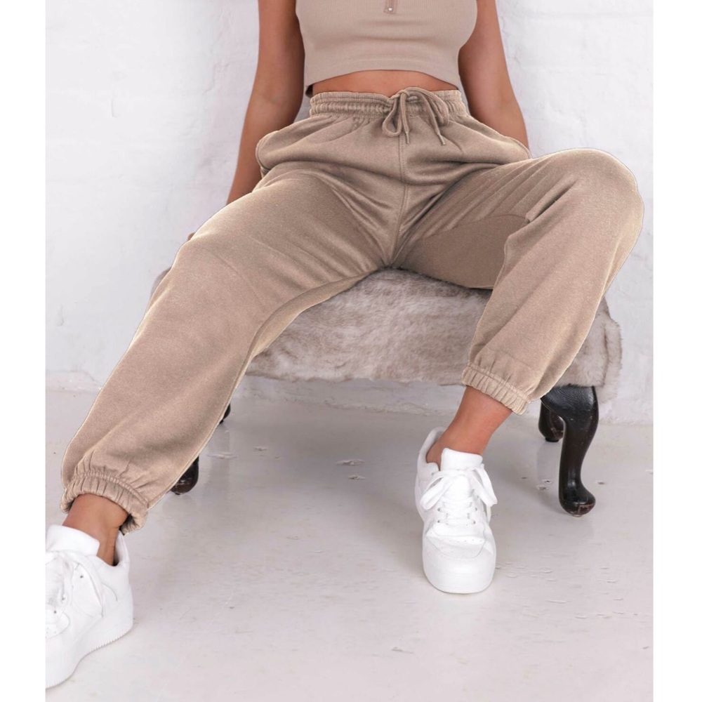 NWT Femme luxe super oversized joggers fits M L